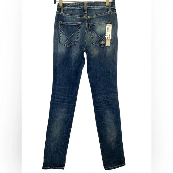 NWT Roy Rogers Dotty Straight Leg Dark Wash Jeans Size 26 - Picture 3 of 10